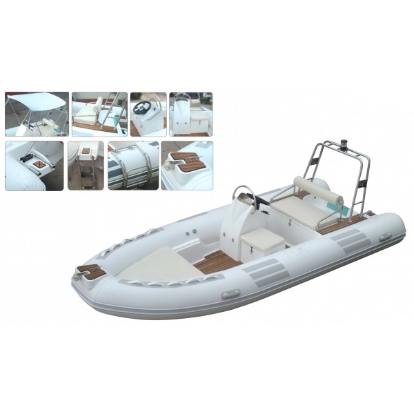 FRP Inflatable Boats 4.8m